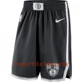 NBA Brooklyn Nets Herren Shorts Schwarz Nike Swingman